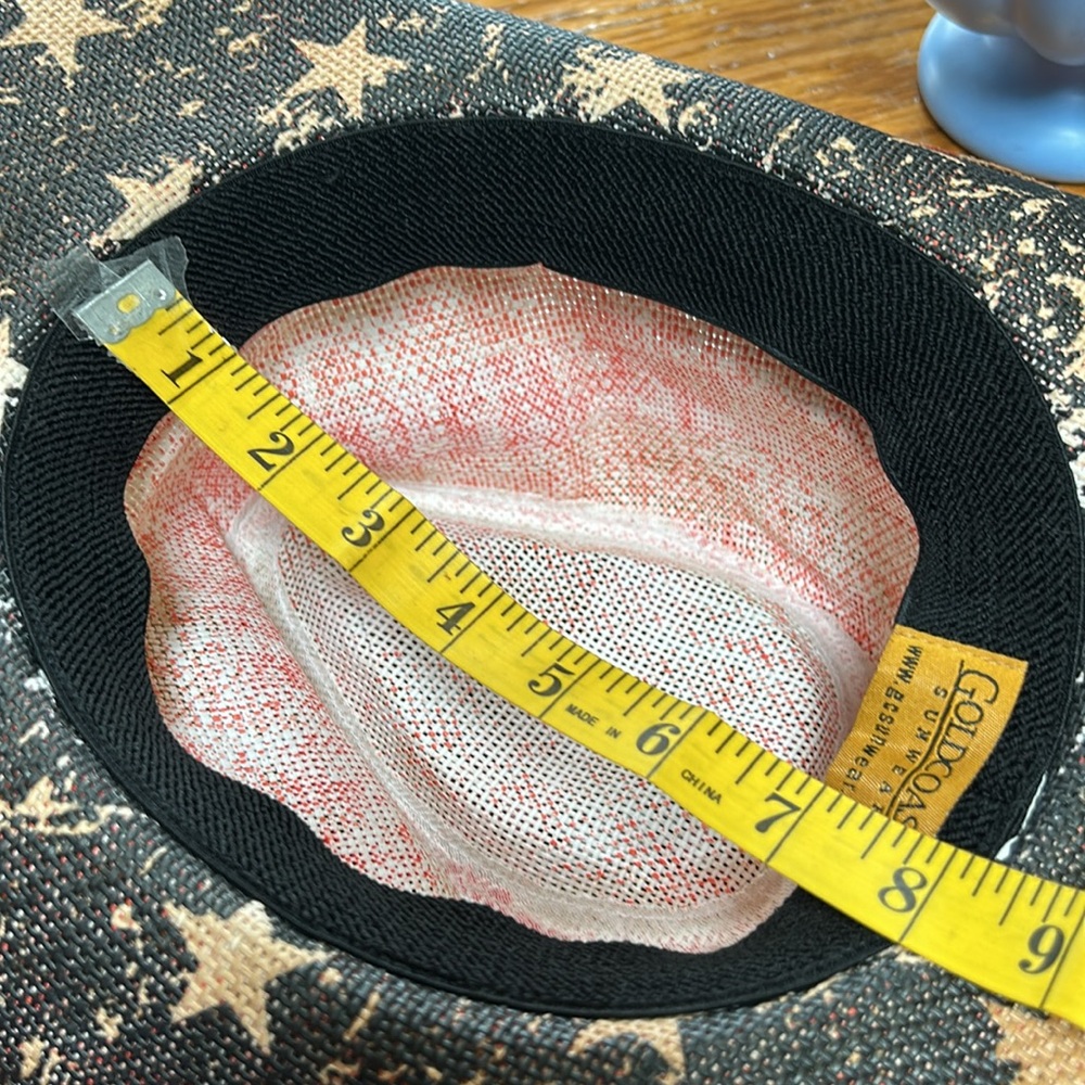 GoldCoast Sunwear Patriot cowboy hat. Stars and Stripes. Get ready for July 4! - Picture 5 of 10